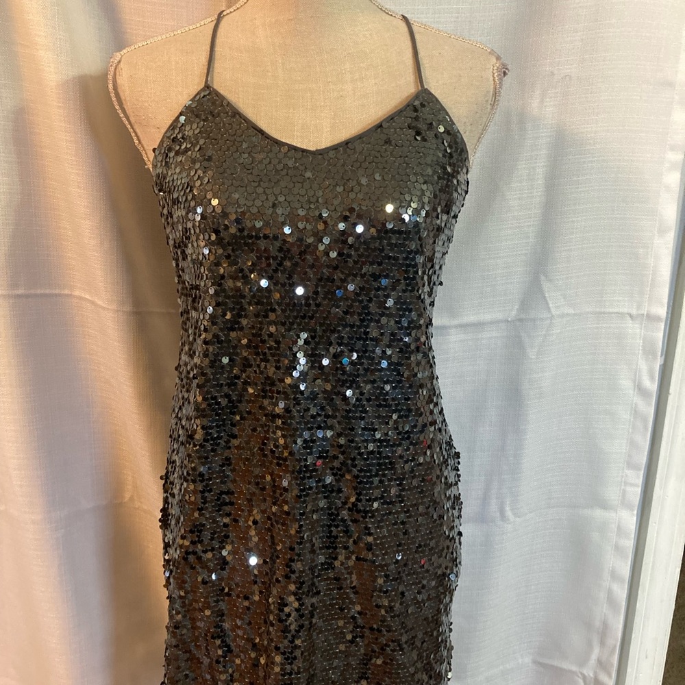 All Sequins Express Dress - image 1